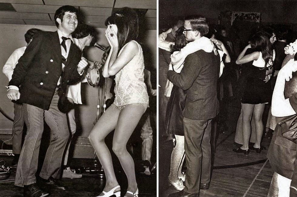 Images of Awkward High School Dances in the 1970s