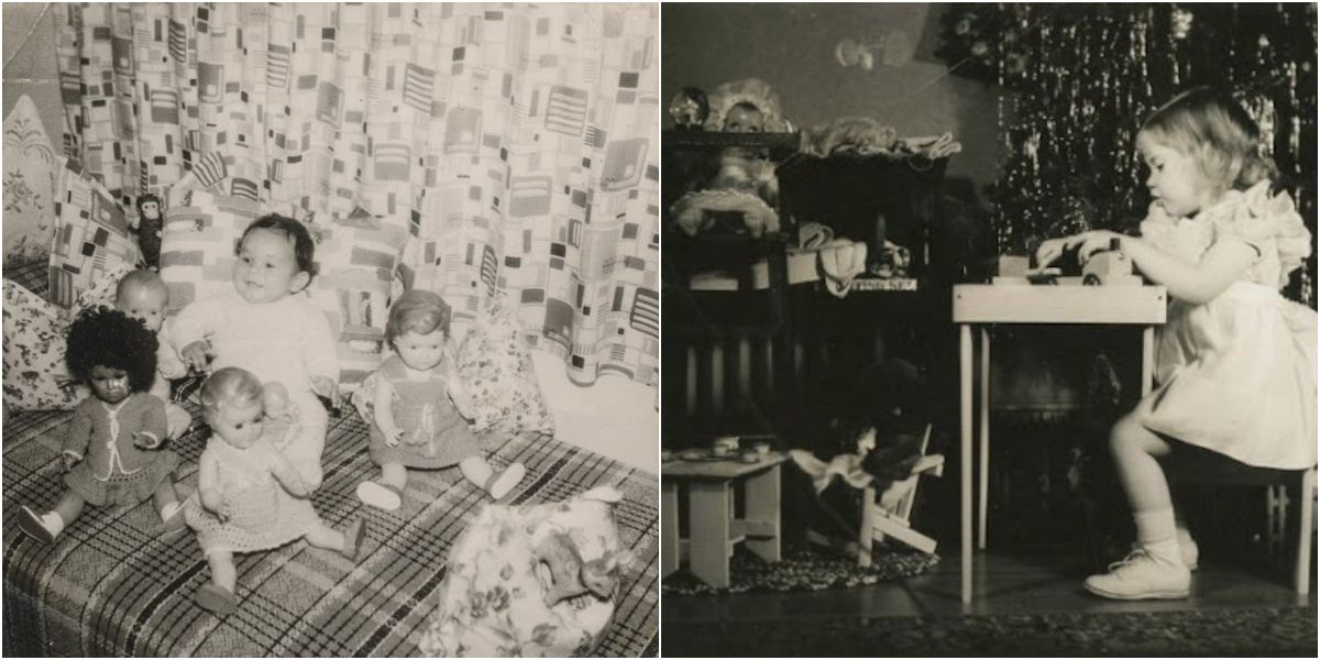 Lovely Vintage Photos of Children With Their Toys and Dolls