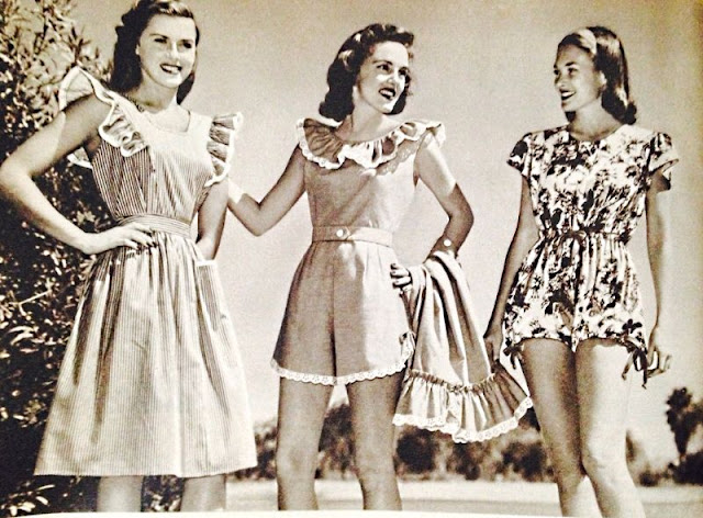 Playsuit - The Popular Fashion of Young Women From the 1940s