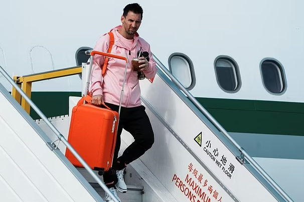 Lionel Messi and his Inter Miami teammates touch down in Hong Kong