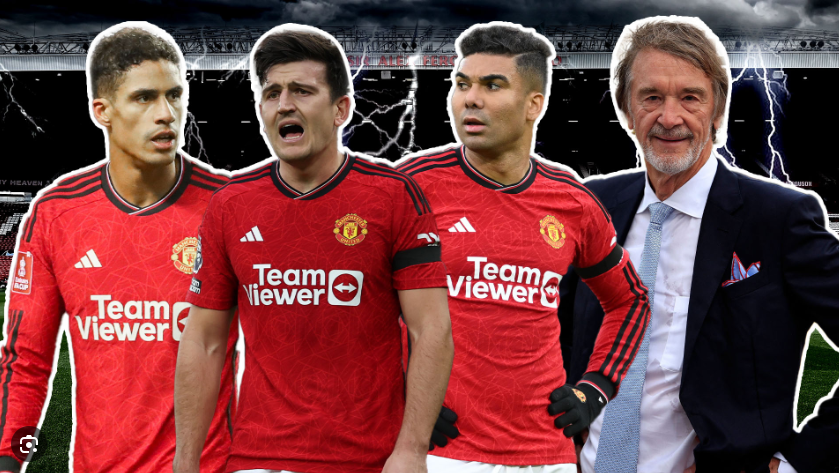 Man Utd prepare for huge transfer clearout with ELEVEN first-team stars including Maguire, Casemiro and Varane at risk