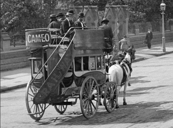 Images of horse-drawn omnibuses in Australia dating from the late 19th to the early 20th centuries _ UK & Au historical