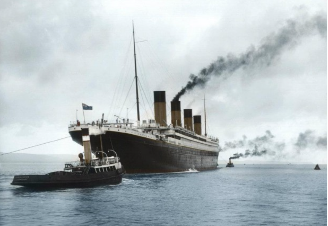 Amazing Vintage Photos That Show the Construction of Titanic, 1909-1911