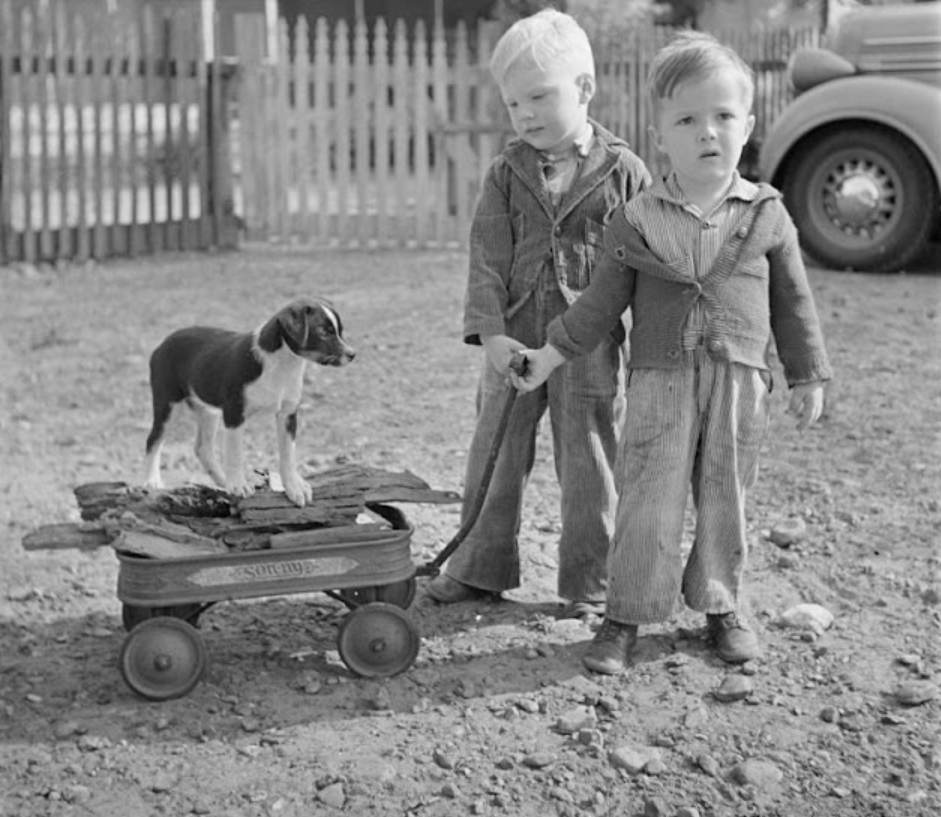 40 Vintage Photos of American Children During the Great Depression Era