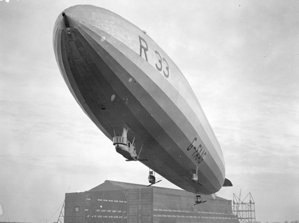 Airship R33 in amazing pictures, 1919-1925