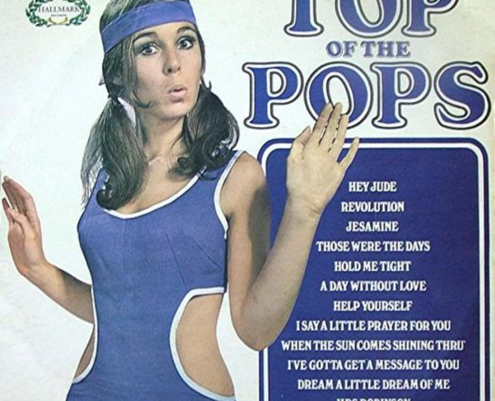 Portraits of Beautiful Young Girls Featured on the ‘Top of the Pops’ Album Covers of the First 40 Volumes