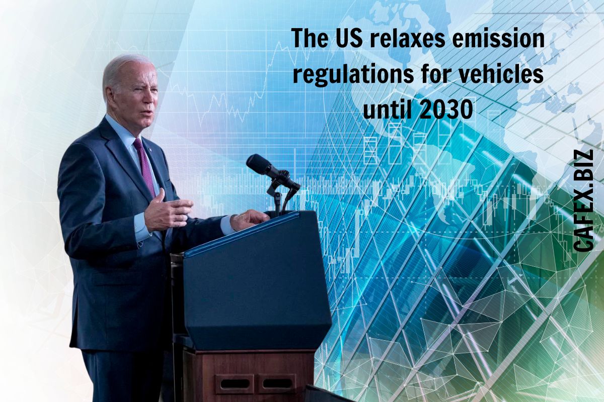 The US relaxes emission regulations for vehicles until 2030