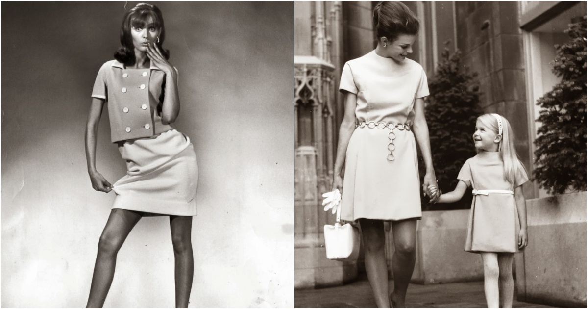 Women in Mini-Skirts in the 1960s