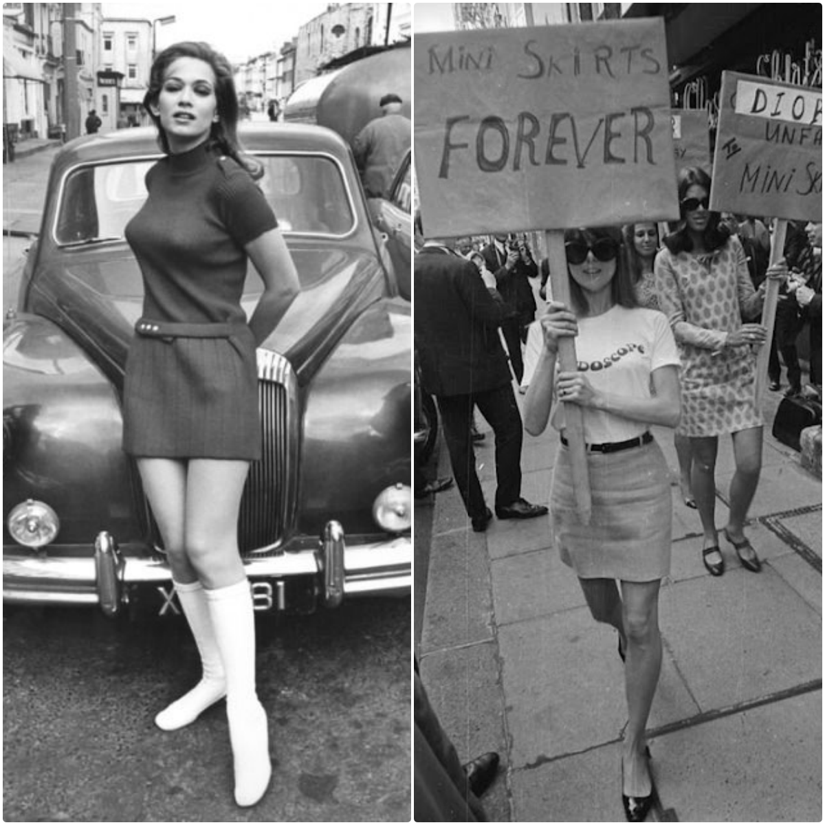 The Sexiest Fashion in the 20th Century – Stunning Vintage Photos of Street Girls in Their Miniskirts in the 1960s