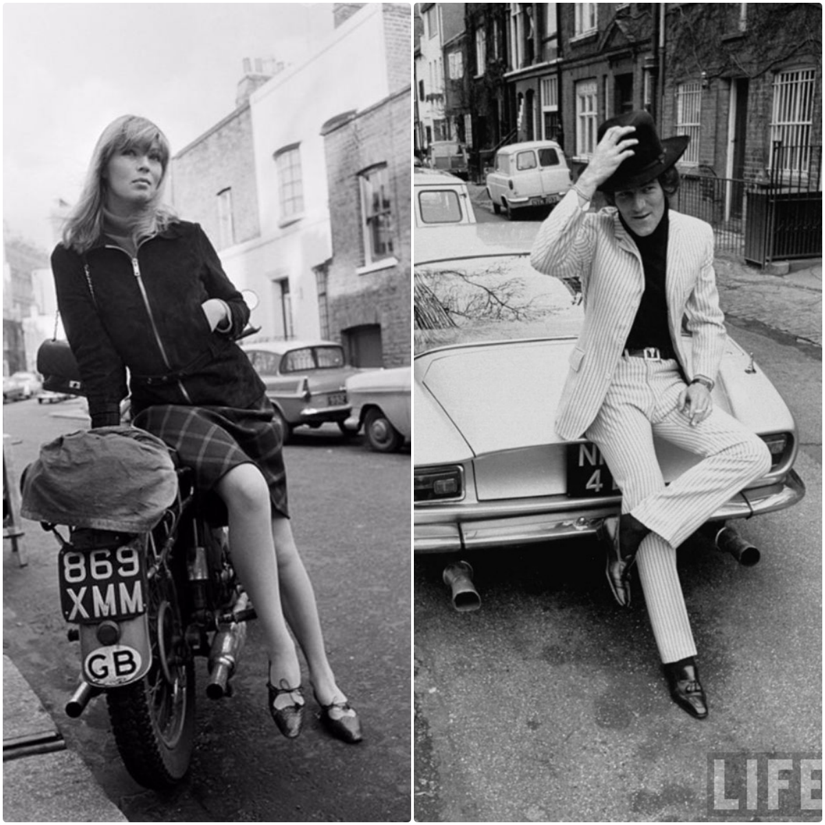 The Swinging London – Black and White Photos Show What Young Londoners Wore in the 1960s
