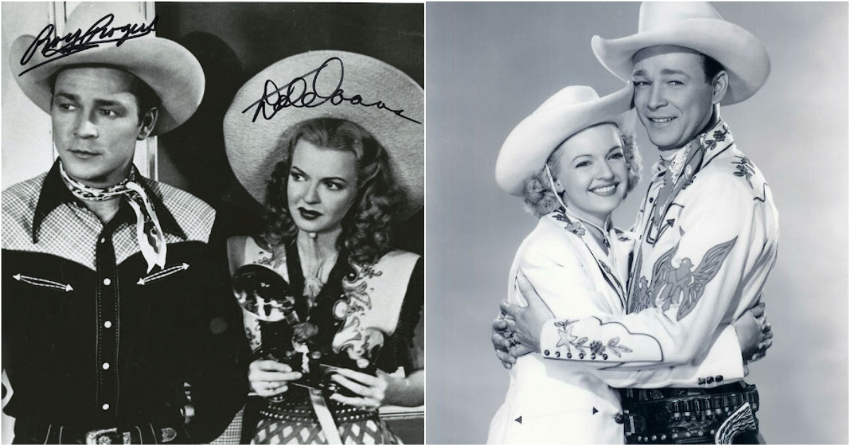 28 Amazing Vintage Photos Show the Sweet Love of Roy Rogers and Dale Evans in Their Marriage Years