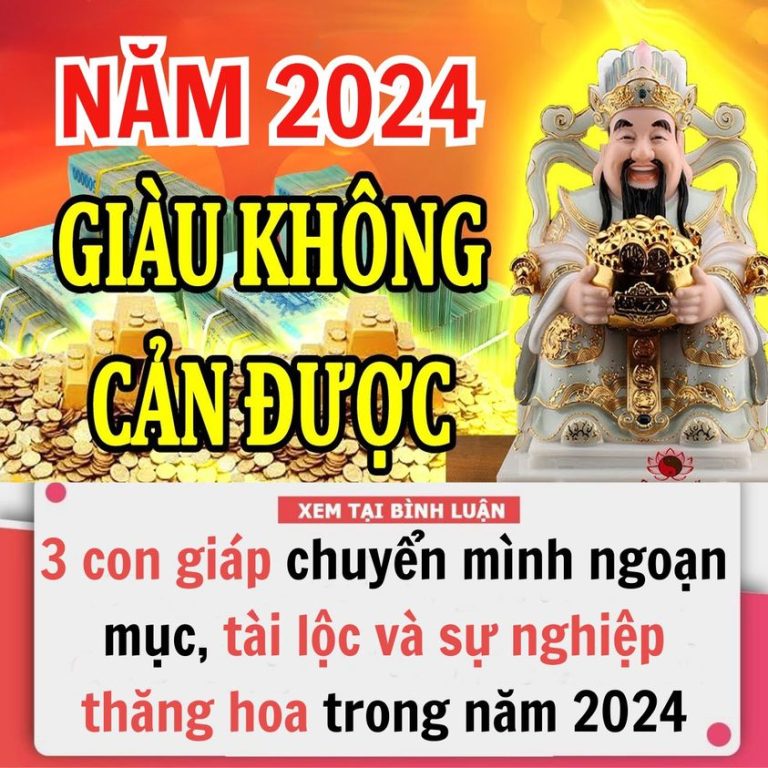 3 con giáp chuyển mình ngoạn mục, tài lộc và sự nghiệp thăng hoa trong năm 2024