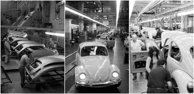 30 Vintage-Fotografien erfassen das tägliche Leben in der Volkswagen-Fabrik in Wolfsburg im Jahr 1972