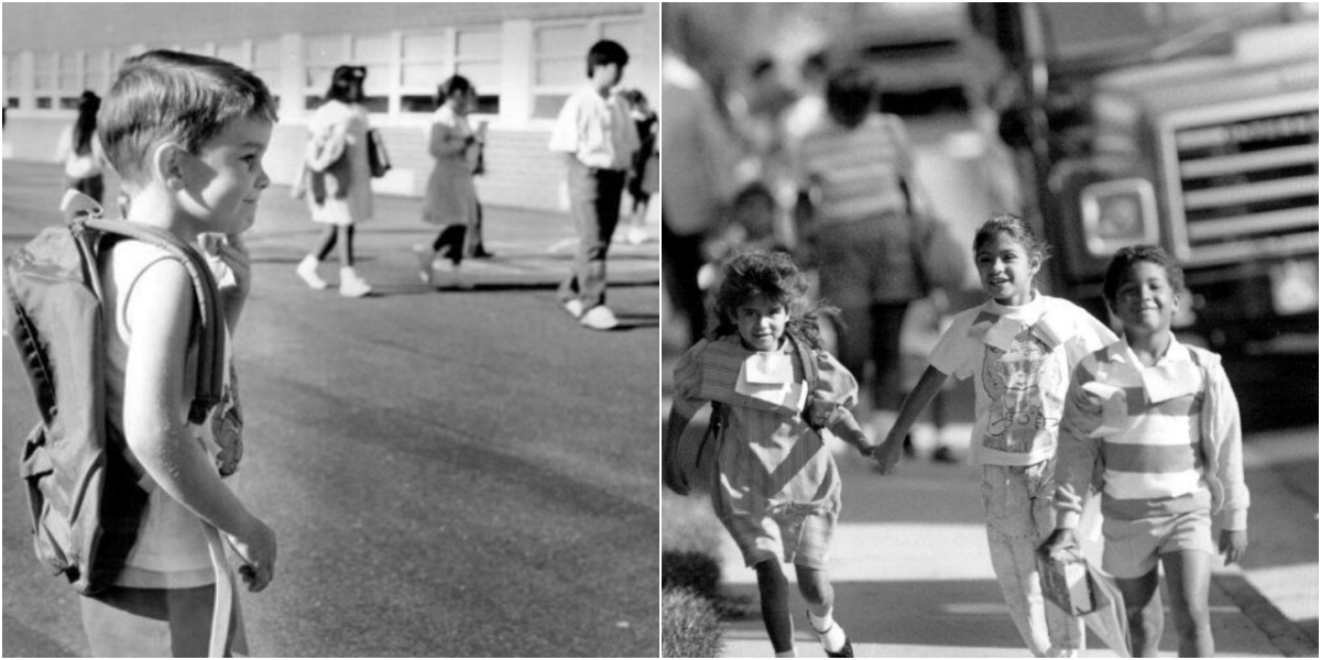 33 Lovely Photos Show What the First Day of School Looked Like in the Past Century