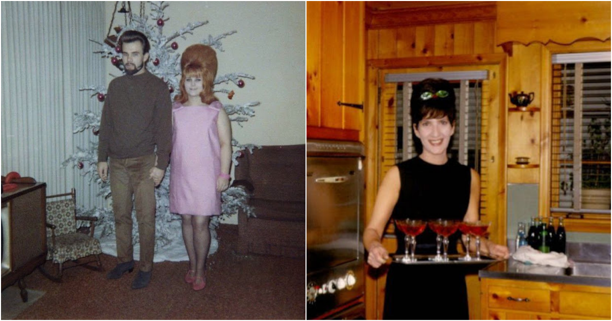 40 Vintage Snaps of People Dressing Up For Christmas in the 1960s