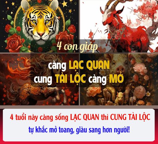 4 tuổi này khi trẻ long đong, sau 40 phất lên như vũ bão, tiền bạc không phải nghĩ