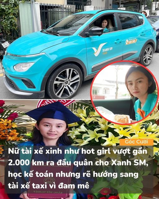 NỮ TÀI XẾ TAXI XANH SM: ĐAM MÊ CẦM LÁI VÀ DI CHUYỂN KHIẾN MÌNH CHỌN NGHỀ NÀY