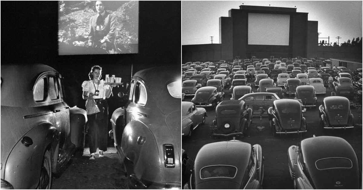 Exploring the golden era of drive-in movie theaters via a collection of rare photographs from 1930 to 1950.