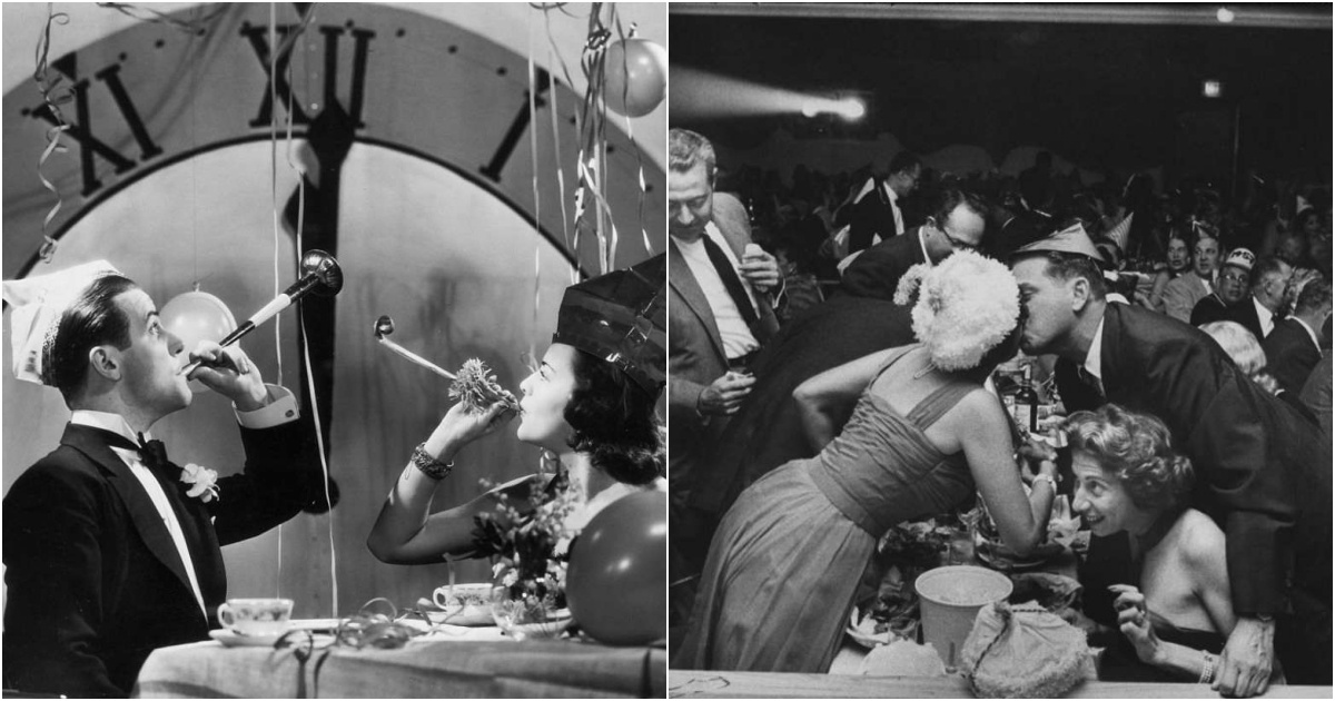 Fun Vintage Photos Show How People Celebrated New Year's Eve in 1930s to 1950s