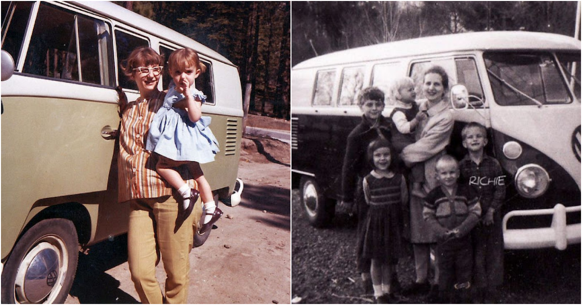 Hippie Van der 1960er Jahre - 36 erstaunliche Fotografien, die Menschen mit ihren klassischen VW-Bussen einfangen