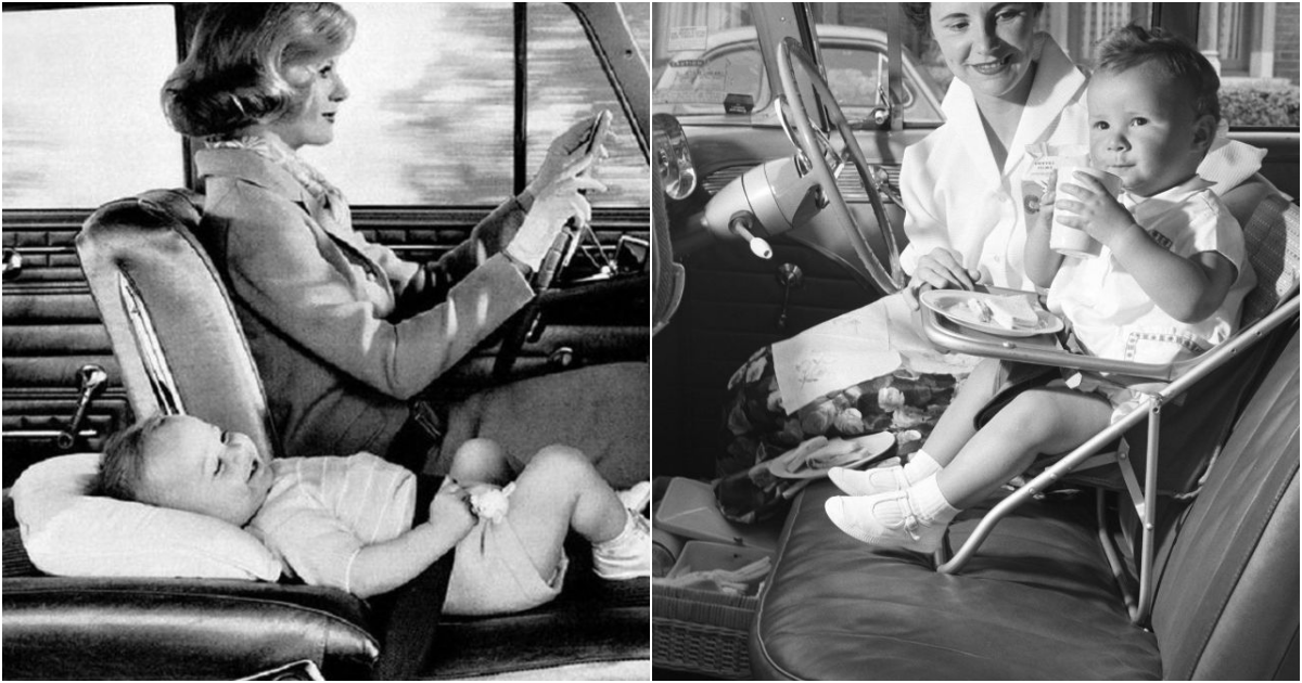 Odd and Unsafe Baby Car Seats From the Past That Moms Wouldn’t Buy Today