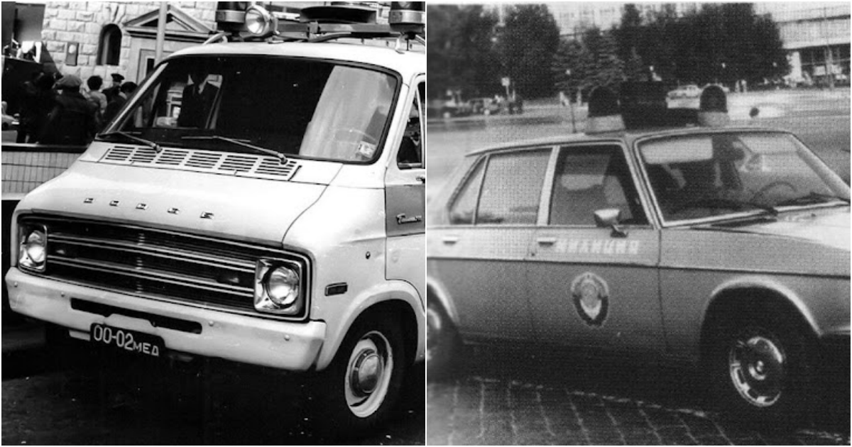 Porsches, BMWs, and Mercedes Photos of Western-Spec Police Cars Used in the USSR