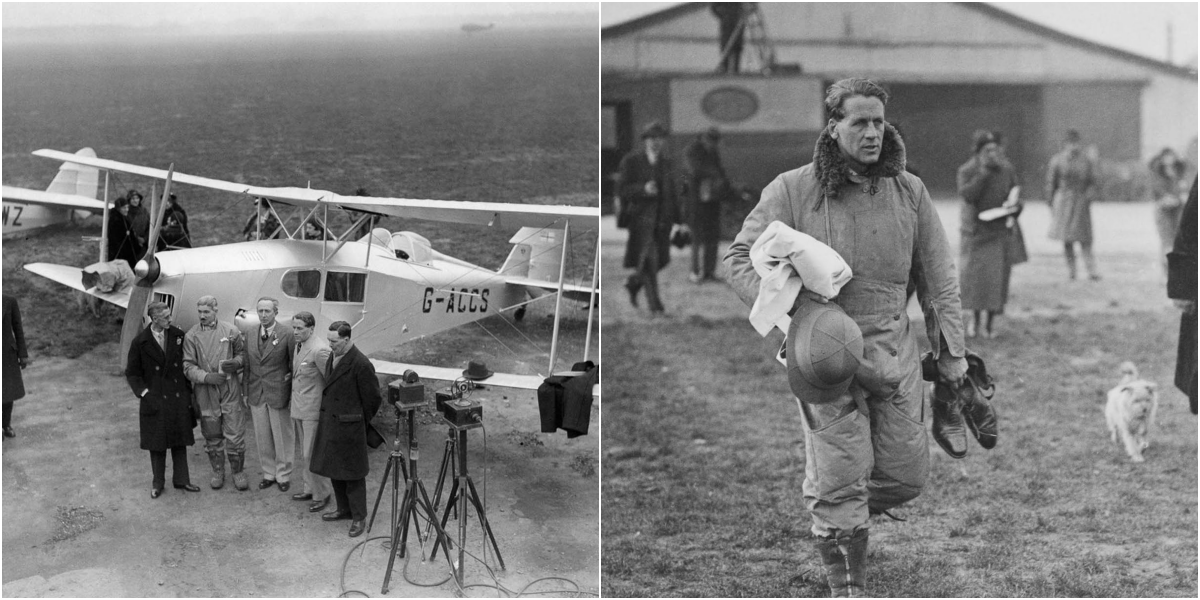 Rare pictures of the first flight expedition over Everest, 1933