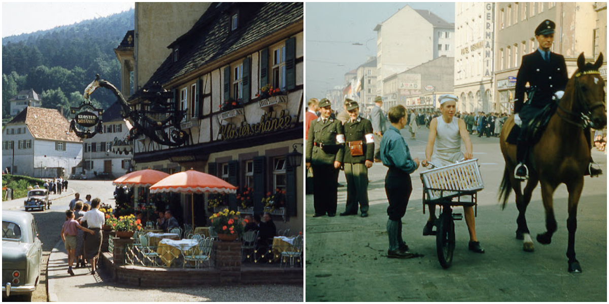 24 wunderschöne Kodachrome-Schnappschüsse vom Alltag in Deutschland in den 1950er Jahren