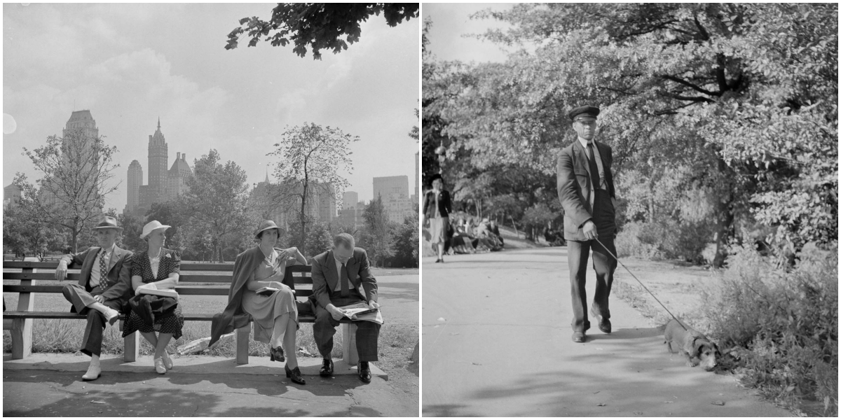 "Rediscovering Serenity: Forgotten Images of a Late Summer Sunday in Central Park, 1942"