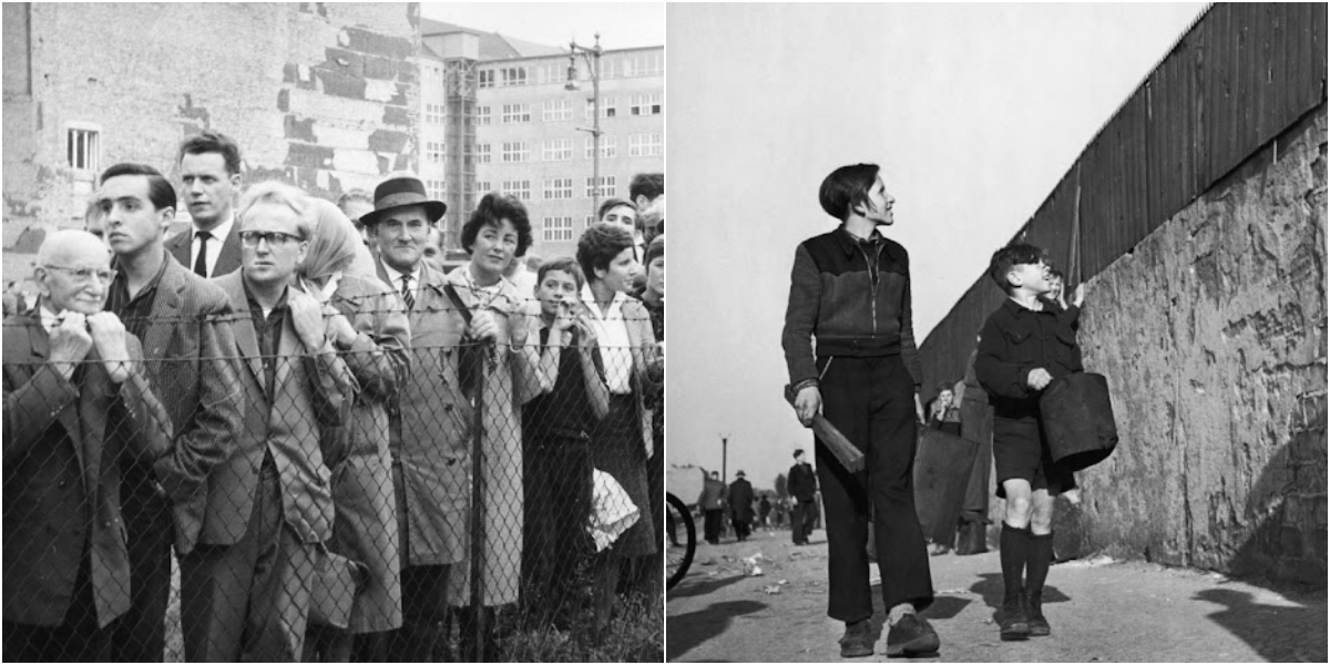 35 Vintage-Fotografien Fangen Das Alltagsleben Rund Um Die Berliner Mauer in Den 1950er und Frühen 1960er Jahren Ein