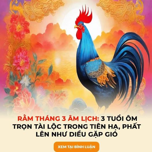 GIỮA THÁNG 3 ÂM: 4 TUỔI TÀI LỘC NHÂN ĐÔI, CHÍNH THỨC ĐỔI ĐỜI HẾT KH:Ổ