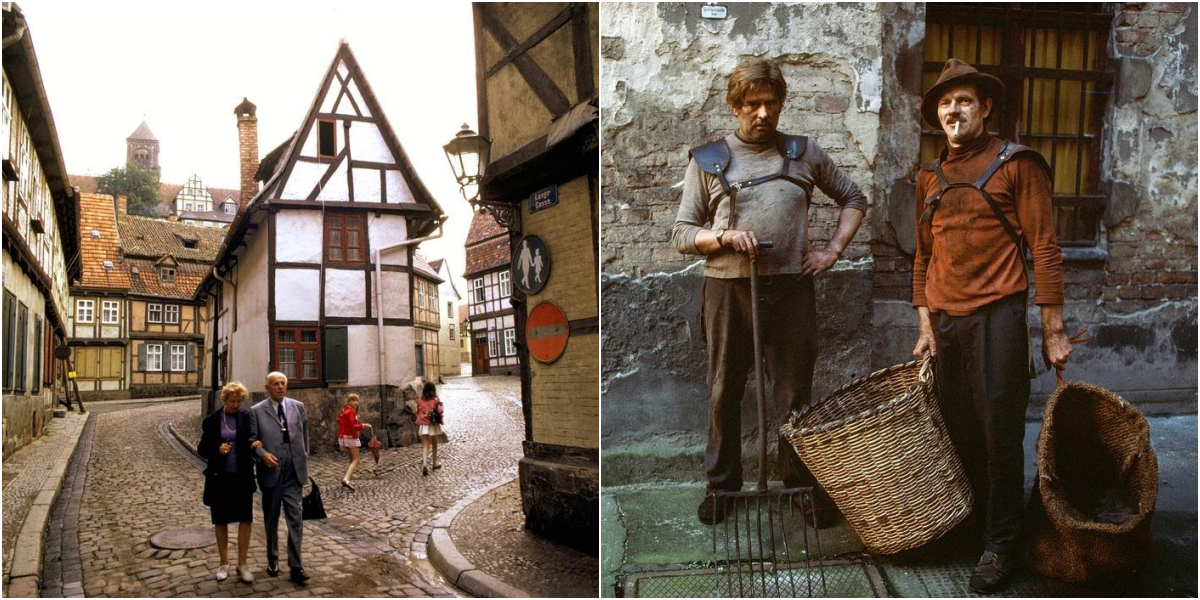 55 fesselnde Farbfotografien fangen das tägliche Leben in Ostdeutschland Mitte der 1970er Jahre ein.