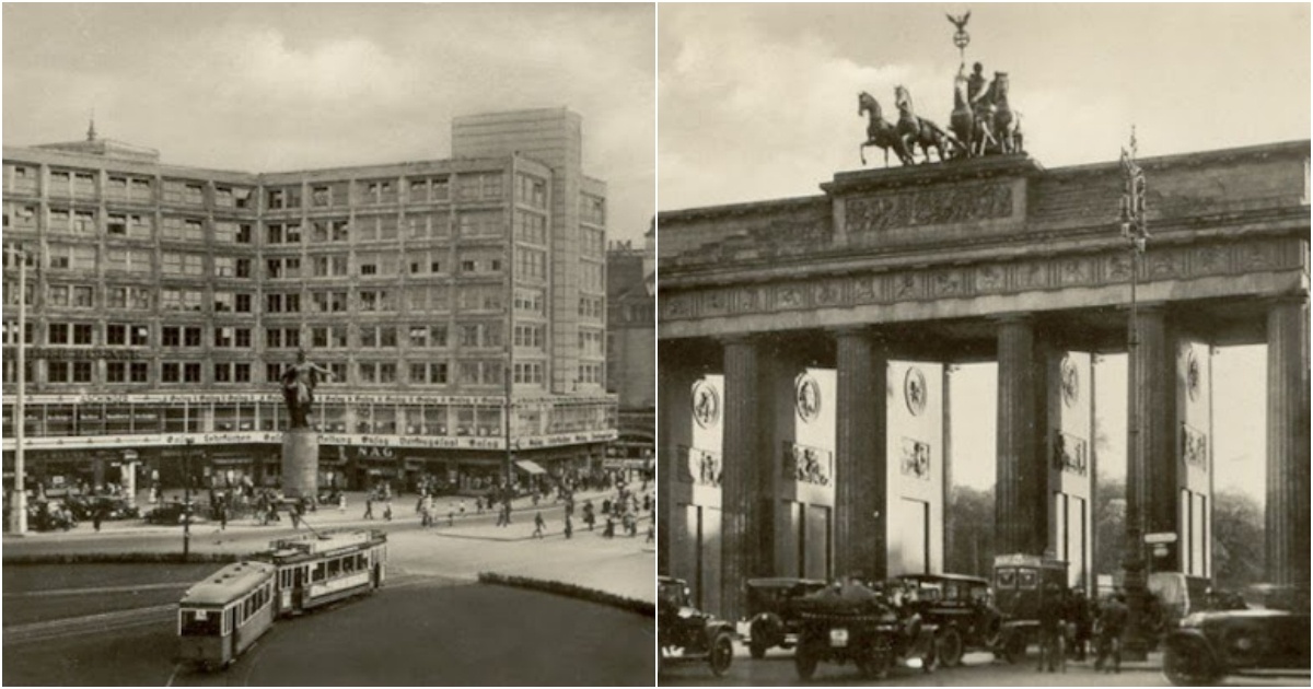 Berlin in den 1930er Jahren durch Vintage Fotos