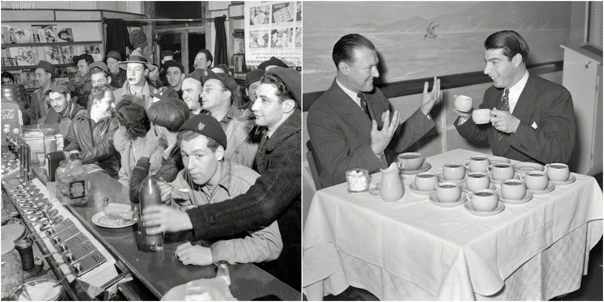 Taste of a Decade - A Glimpse Inside American Restaurants and Cafeterias in the 1940s