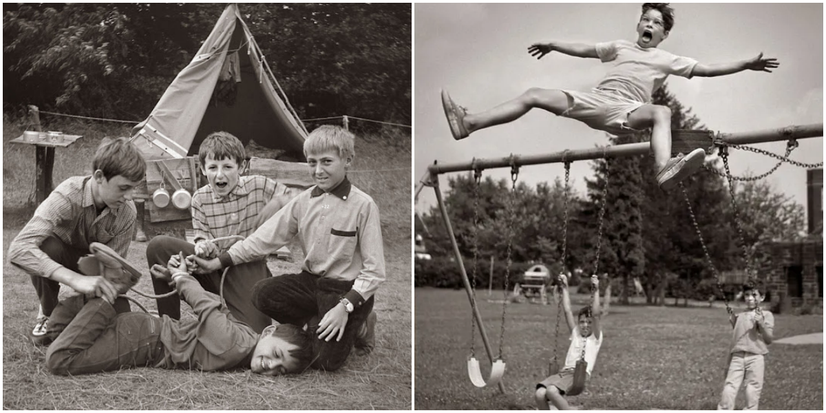 "Vor dem Internet: 25 wunderschöne Schwarz-Weiß-Bilder vom Alltag der Kinder in der Vergangenheit"