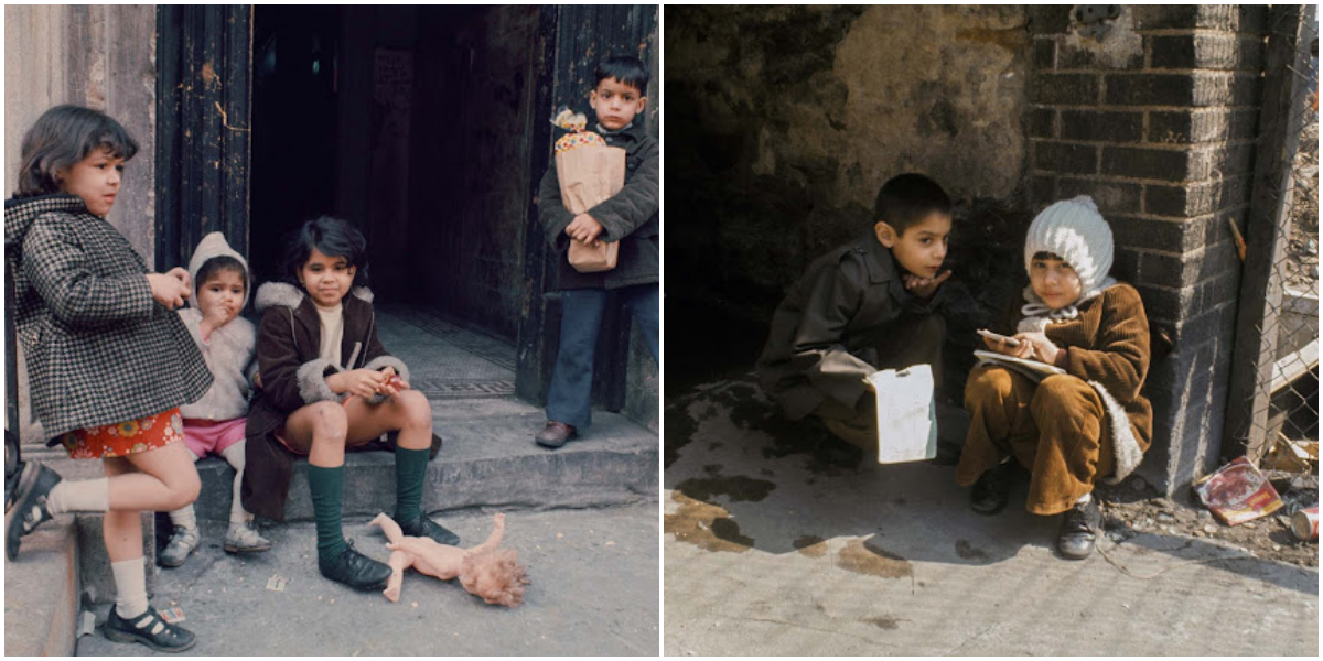 "Exploring the Vibrant Streets of 1970s New York City: 43 Captivating Color Photographs"